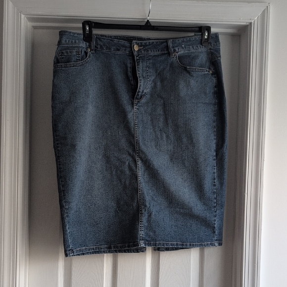 d. jeans Dresses & Skirts - d. jeans Blue Denim Pencil Skirt